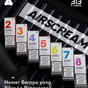 565f8005-5cec-4069-81ef-bc93c8d61de6 英國 高端正品 AirsCream 313 數字系列 30ML