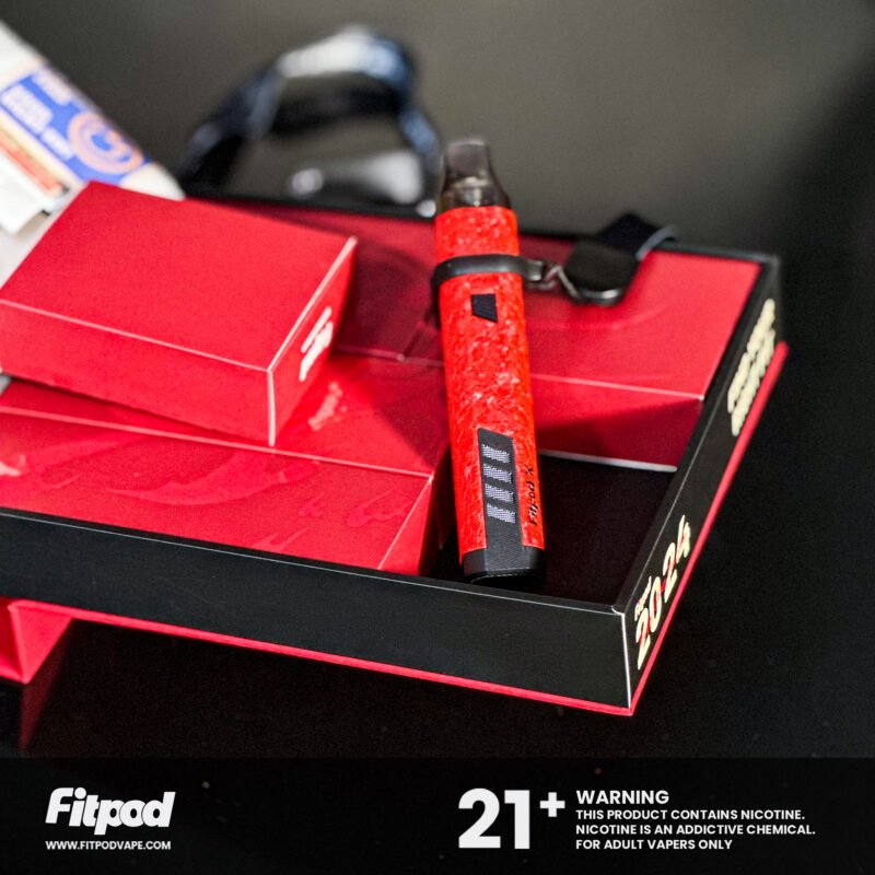【小煙主機】2024Fitpod龍年限量版斯萊克紅色三代 四代套組 【小煙主機】2024Fitpod龍年限量版斯萊克紅色三代 四代套組